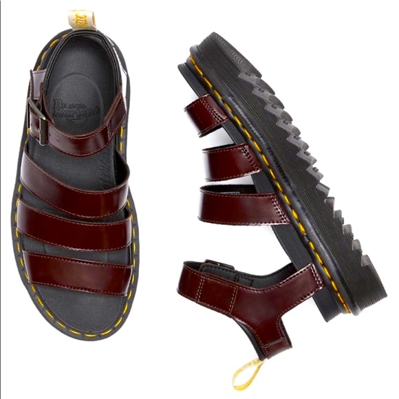Dr. Martens Shoes - Free people x doc marten  cherry gladiator